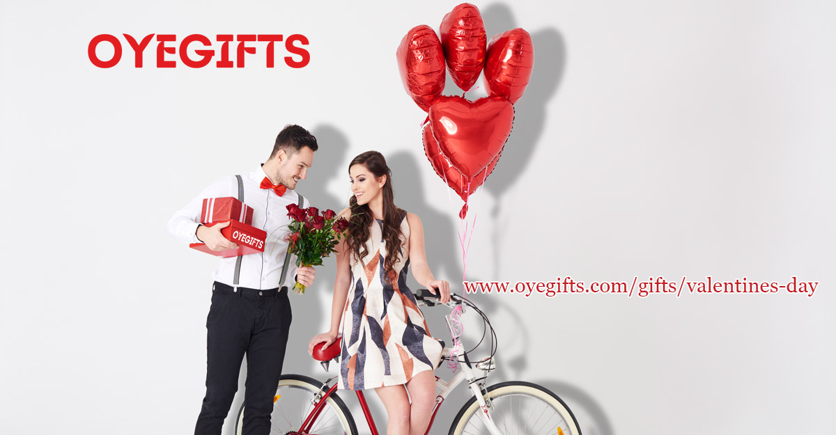 OyeGifts is here to Offer Express Valentine’s Day Gift Delivery Facilities in India!